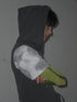 UNALOME SLEEVELESS HOODIE -CHARCOAL-